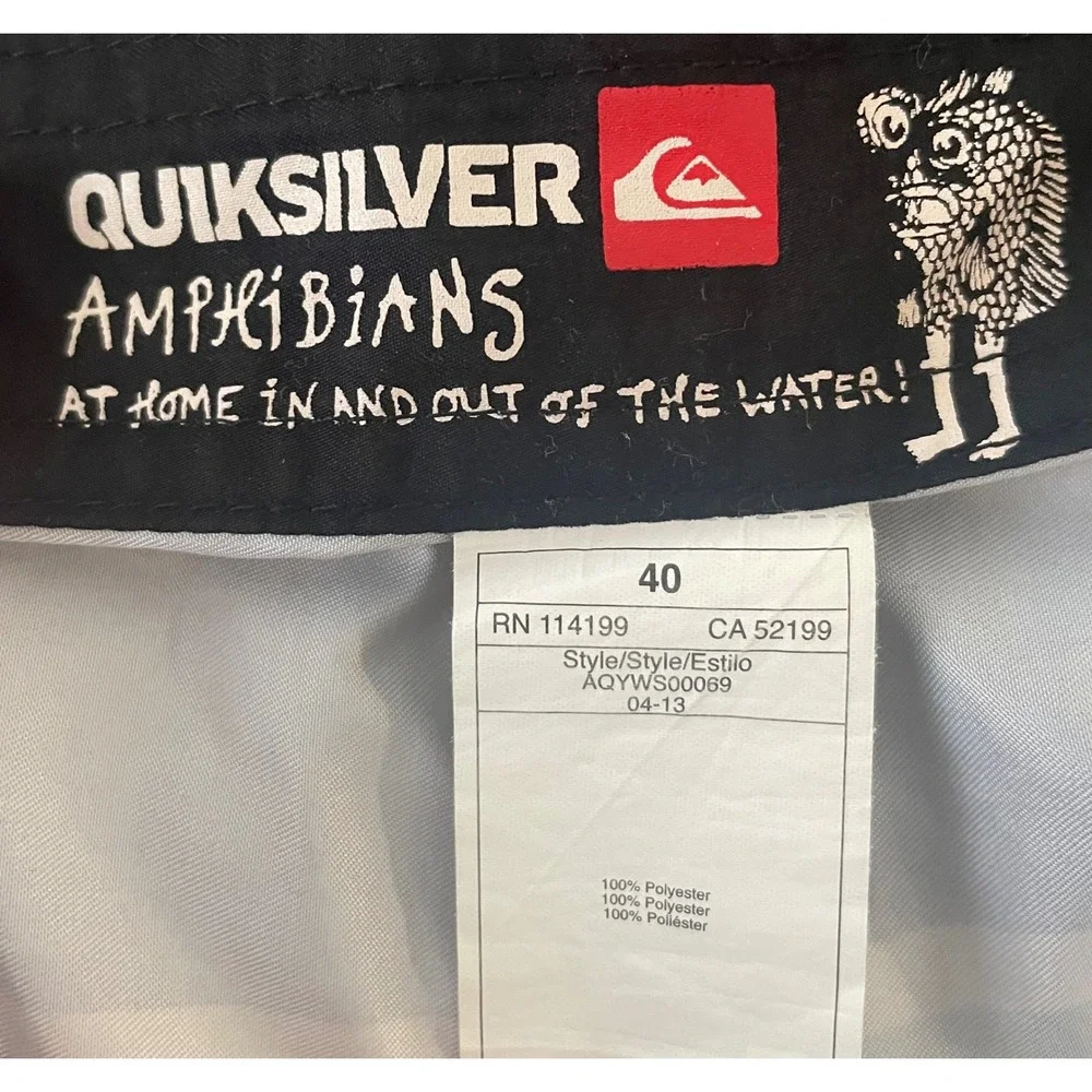 Quiksilver amphibian hybrid
